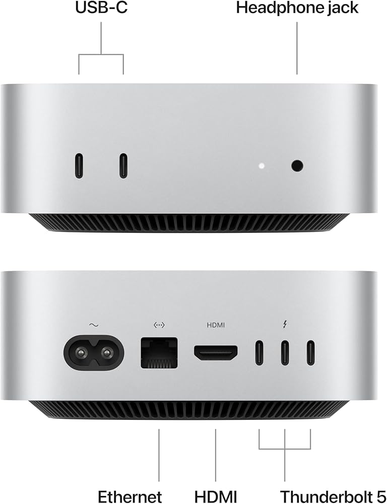 Apple M4 Proチップ搭載Mac mini 24GB 512GB Apple Mac mini M4 Pro (M4 Pro Chip / 24GB RAM / 512GB SSD / 12